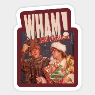 Wham! Last Christmas Sticker